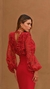 Vestido Splash Ross Vermelho - Vesta Store