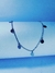 Colar Choker Confetes em aço inoxidável