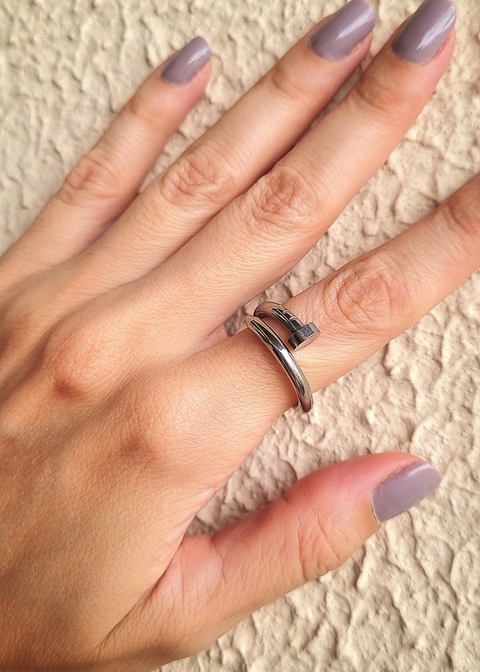 Anel Prego em aço inoxidável