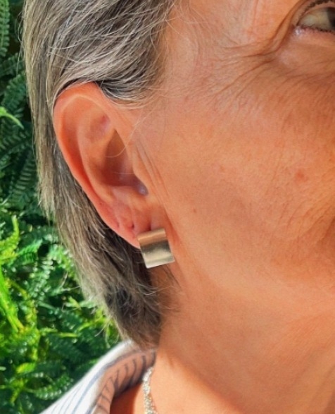 Brinco Chapa em aço inoxidável - comprar online