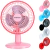 VENTILADOR MINI TURBO 20CM - Lutecoo Utilidades - utilidade domestica, decoração e eletro
