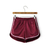 Shorts de Seda Elegantes: Explore o Verão com Estilo e Conforto - Cintura Alta, Casual e Branco - loja online