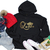 Pullovers Casuais com Capuz para Casais - Moletom Estampado Rei e Rainha - comprar online