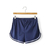 Imagem do Shorts de Seda Elegantes: Explore o Verão com Estilo e Conforto - Cintura Alta, Casual e Branco
