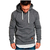 Covrlge-moletom de manga comprida masculina com capuz casual, blusa de menino, f - Modern Chic