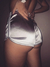 Imagem do Shorts de Seda Elegantes: Explore o Verão com Estilo e Conforto - Cintura Alta, Casual e Branco