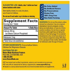 Melatonina Nature Made 3mg (importada) - comprar online