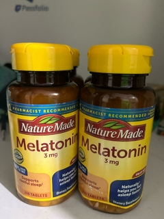 Melatonina Nature Made 3mg (importada) - Bem estar Suplementos
