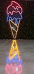 Sorvete em LED NEON