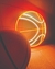 Bola de Basquete e, Led Neon