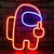 Astronauta em Led Neon