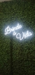 Brinde à Vida em Led Neon