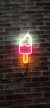 Picolé em Led Neon