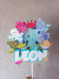 CAKE TOPPER SHAKER - Umanitagraficacreativa