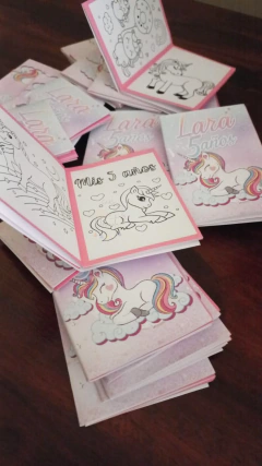 LIBRITOS PARA COLOREAR X 10 UN. - tienda online