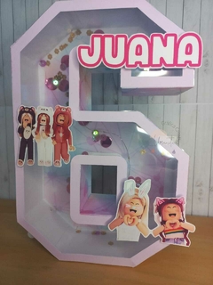 MAXI NUMERO 3D CON VISOR Y LUZ LED - Umanitagraficacreativa