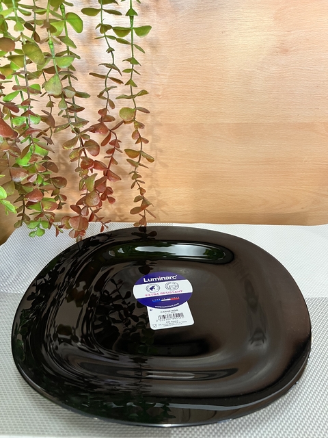 Plato vidrio templado