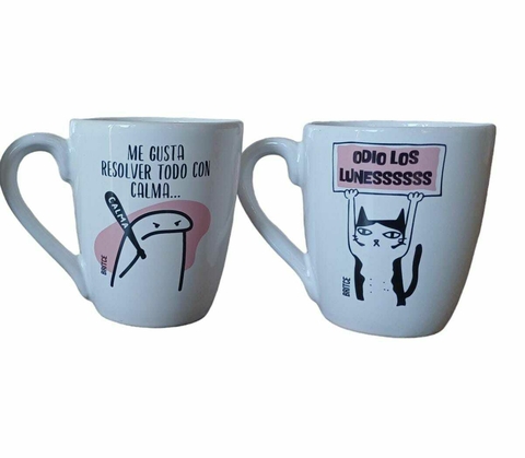 Taza linea enojados