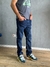 Calça Jeans Masculina Corte Reto Azul Escuro - Santa Paula Outlet