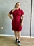 Vestido Feminino Tubinho Canelado Ribana com Fenda Lateral Plus size - comprar online