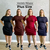 Vestido Feminino Tubinho Canelado Ribana com Fenda Lateral Plus size