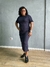 VESTIDO CANELADO RIBANA LONGO COM FENDA LATERAL - Santa Paula Outlet