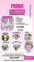 Kit 30 personalizados + 15 SACOLINHA GRÁTIS