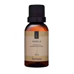 Essência Hidrossolúvel VANILLA Linha Clássica Via Aroma - 30ml