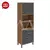 AT - 3371-2 TORRE QUENTE 1P ABRIR 3G RONIPA P/ 2 FORNOS SYRAH 220CM