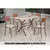 AT - 3590-10 CJ MESA 4C MOVEIS TEIXEIRA ATLANTA RETANGULAR 120X75
