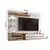 AT - 4131-1 PAINEL NOTAVEL NT 1115 OFF WHITE/FREIJO TREND - Lulu Colchões