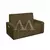 AT - 4268-8 ESTOFADO CAMA MATRIX 2 LUGARES DAIANE SUED LIGHT B255