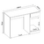 S - 421079 - Escrivaninha Office Morada 1 Porta, 1 Gaveta - Demóbile - Lulu Colchões