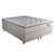 S - 209513 - Conjunto Cama Box Queen Size Primore Casal 158cm, Espuma D45 - Bom Pastor