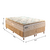 Imagem do S - 233968 - Conjunto Cama Box Queen Size 158cm Recordare Bamboo com Molas Ensacadas - Paropas