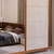 S - 209515 - Guarda Roupa Casal Anna Euro 100% MDF, com Espelho, 3 portas de correr, 4 gavetas | Bom Pastor na internet