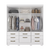 S-110626 - ROUPEIRO LUIZA 3 PORTAS SLIDE COM KIT ESPELHO - comprar online