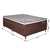 S - 209528 - Conjunto Cama Box Queen Size Itália 158cm, com Molas ensacadas - Bom Pastor - comprar online