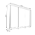 S - 209378 - Guarda Roupa Casal Raissa 3 Portas de correr, 100% MDF, 8 gavetas | Bom Pastor - Lulu Colchões