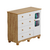 S - 1028025 - Cômoda Uli em MDF, 1 porta e 4 Gavetas com corrediças telescópicas - Pero - comprar online