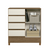 S - 076039 - Cômoda Fit 4 Gavetas , 1 Porta | Santos Andirá - Lulu Colchões