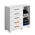 S - 452027 - Cômoda Paris 5 Gavetas com 1 Porta - Benetil - comprar online