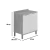D - BALCÃO 2PTS 80CM SAUVIGNON - RONIPA - comprar online