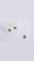 Conjunto luxo Pedra Drusa prata 925