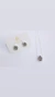 Conjunto luxo Pedra Drusa prata 925