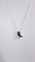 Colar Borboleta duas cores Prata 925 c/ rodio - comprar online