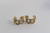 Brinco Argola Ellos cravejado banho de ouro 18k - loja online