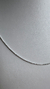 Corrente micro bolinhas prata 925 - comprar online