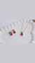Conjunto duas gotas colors Banho de ouro na internet