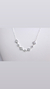 Colar Inspiração Van Cleef arranjo cravejado Prata 925 c/ ródio - D’Veras